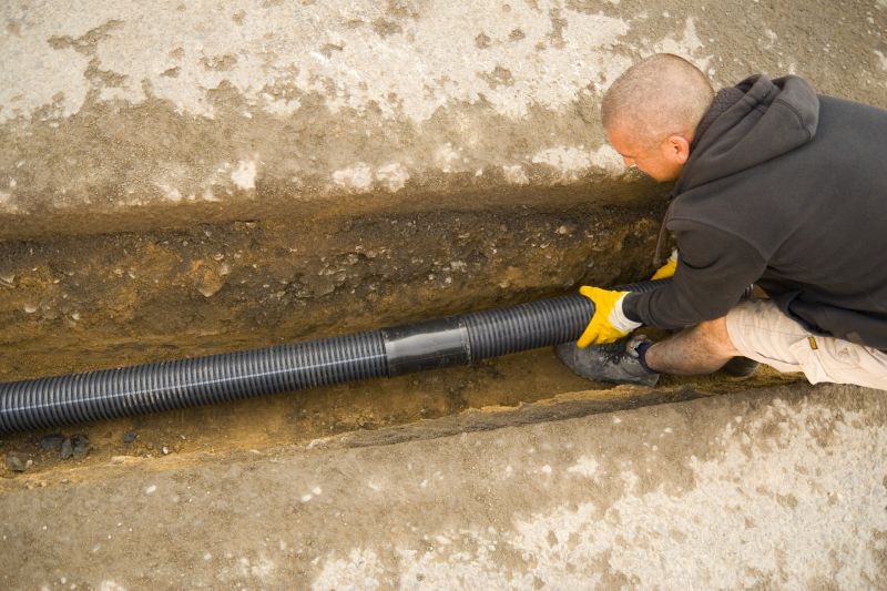 Channel Drain Installation