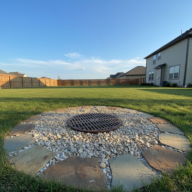 Standing Yard Water Drainage detail